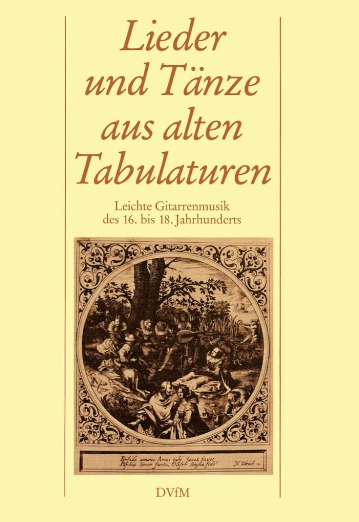 Lieder u. Tänze a. alt. Tabul.